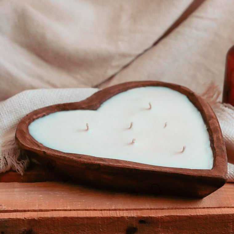 Heart Bowl Soy Candle